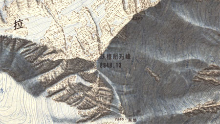 The Chinese map, click for larger image