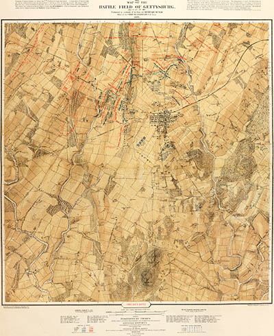The Bachelder map, click for larger image