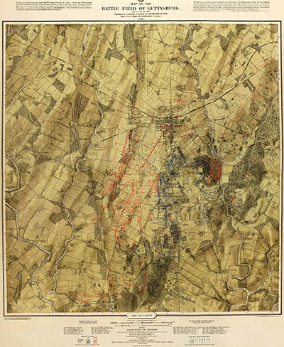 The Bachelder map, click for larger image