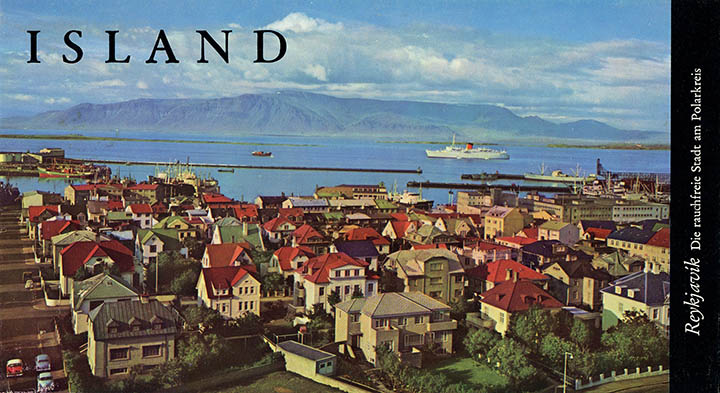 Iceland tourist brochure, 1964, click for larger image