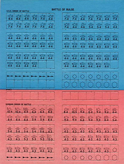 Battle of the Bulge countersheet, click for larger image