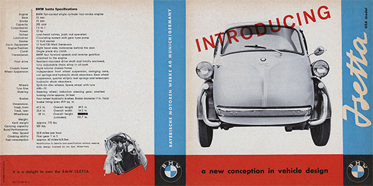 Isetta 1957, click for larger image