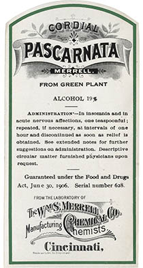 Merrell Label, click for larger image