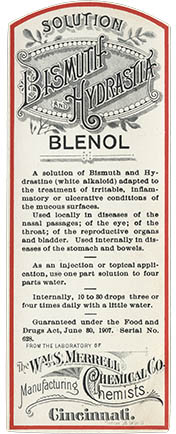 Merrell Label, click for larger image