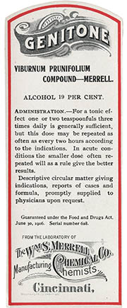 Merrell Label, click for larger image