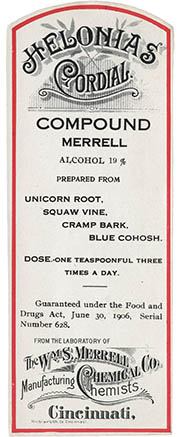 Merrell Label, click for larger image