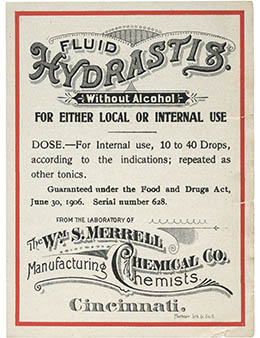 Merrell Label, click for larger image