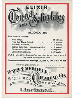 Merrell Label, click for larger image