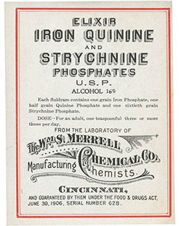 Merrell Label, click for larger image