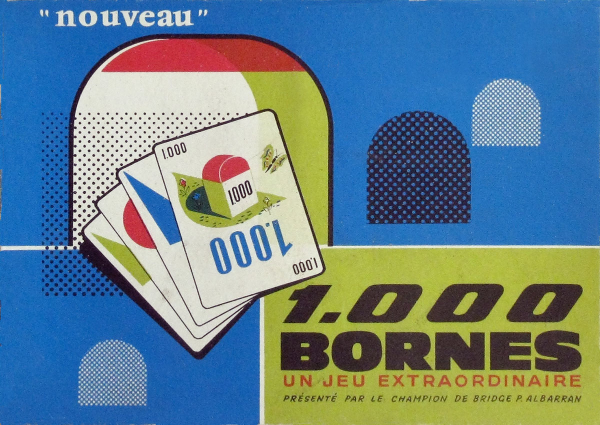 Jeu classique Dujardin Mille Bornes Luxe