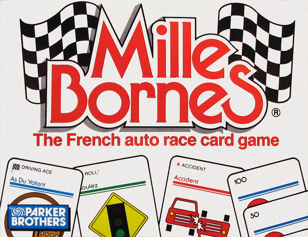 80s Mille Bornes cards  Cards, Card games, Deck