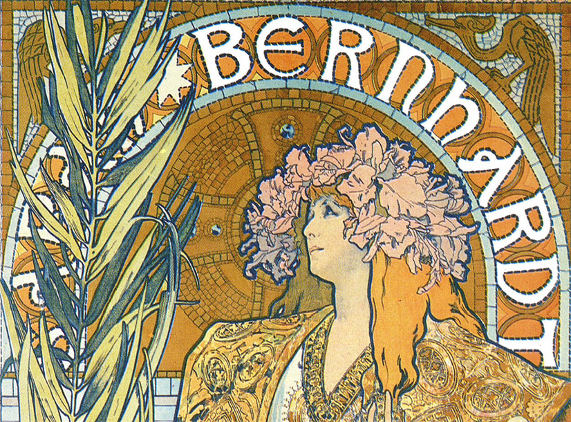 Alphonse Mucha Bernhardt