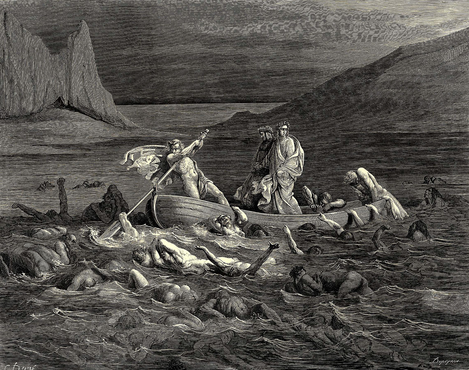 Inferno, Canto XIII - Gustave Doré 