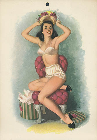 1948 Esquire calendar, click for larger image