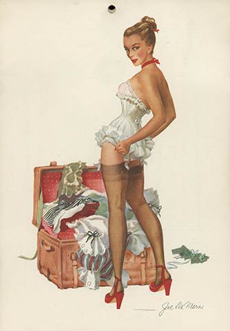 1948 Esquire calendar, click for larger image