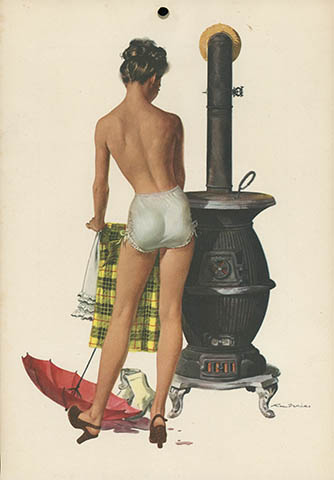 1948 Esquire calendar, click for larger image