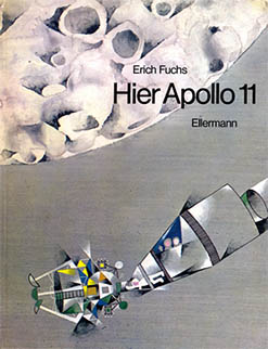 Hier Apollo 11, dust jacket