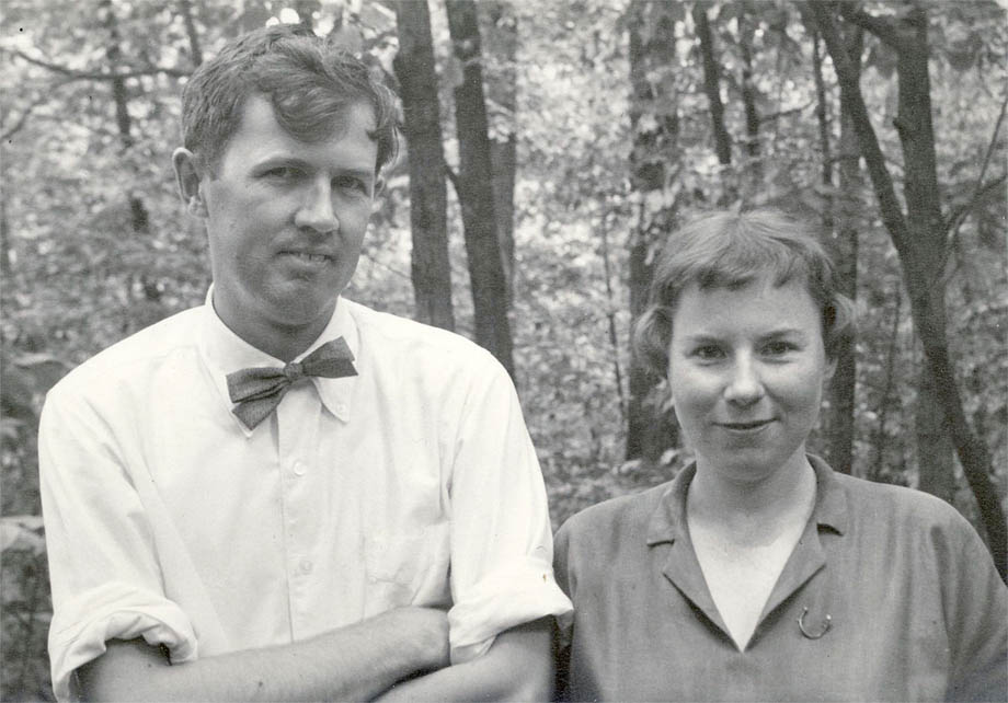 Charley and Edie, ca.1957, click for larger image