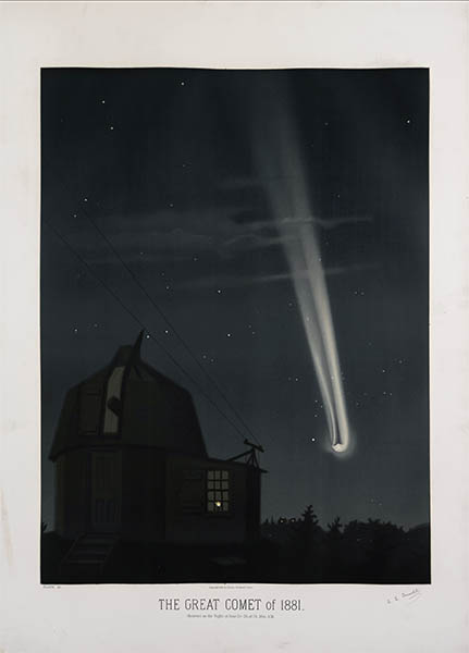 The Great Comet of 1881, click for larger image