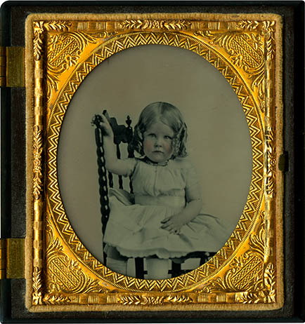 Ambrotype in case, click for larger image