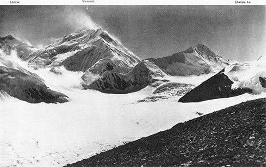 Everest, 1921, click for larger image