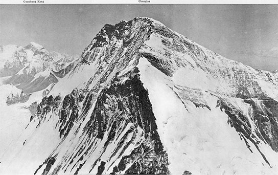 Everest, 1922, click for larger image