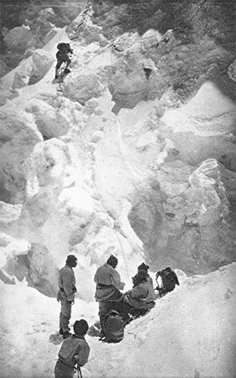 Everest, 1924, click for larger image