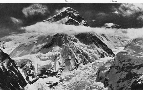 Everest, 1951, click for larger image
