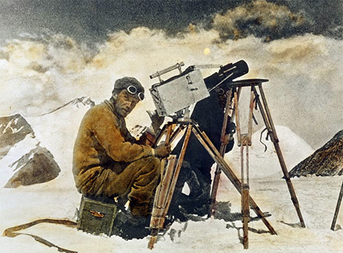 Everest, 1924, click for larger image
