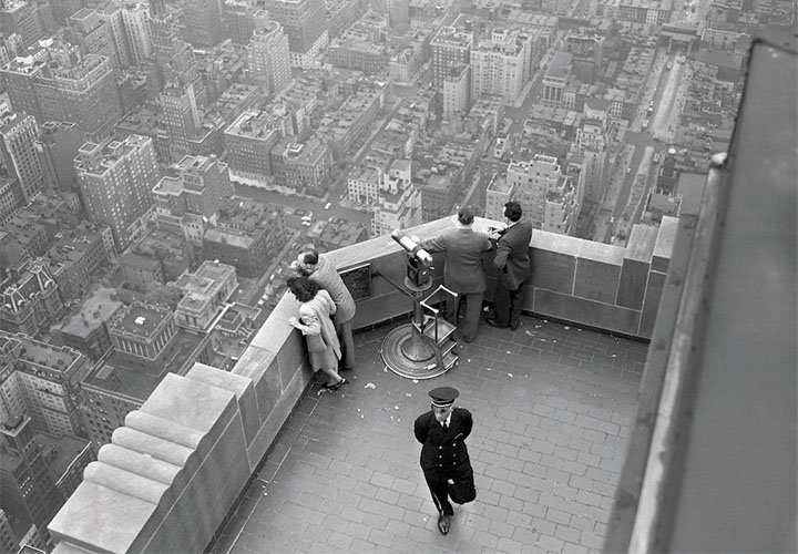 Empire State Building observation deck