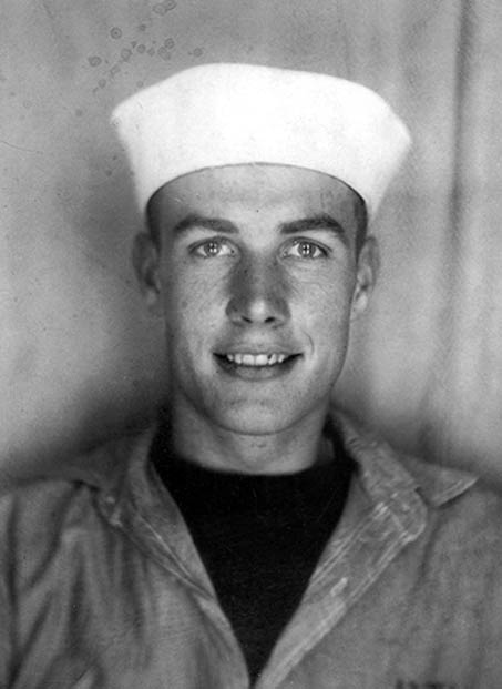 My dad in the Navy, 1953