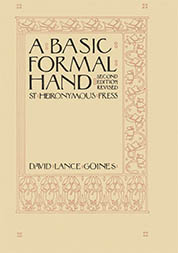 Cover, A Basic Formal Hand, click for larger image