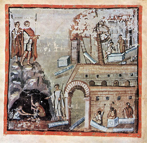The Vergilius Vaticanus, click for larger image