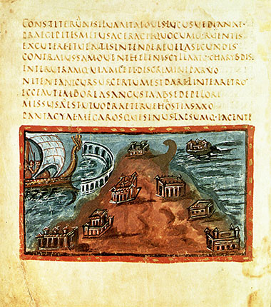 The Vergilius Vaticanus, click for larger image