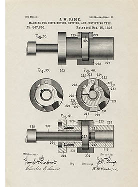 The Paige Patent, click for larger image