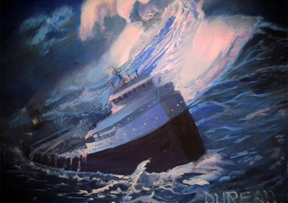The Wreck of the Edmund Fitzgerald, click for larger image