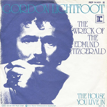 Gordon Lightfoot single, click for larger image