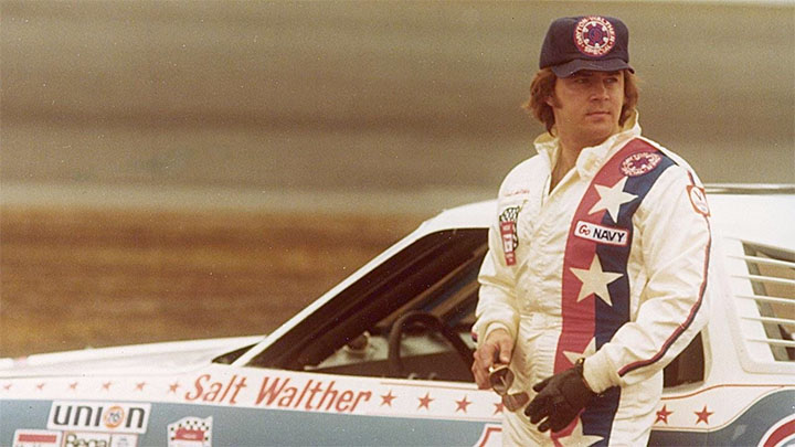 Salt Walther at Daytona, February 1977